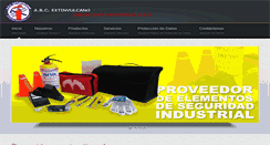 Desktop Screenshot of abcextinvulcano.com